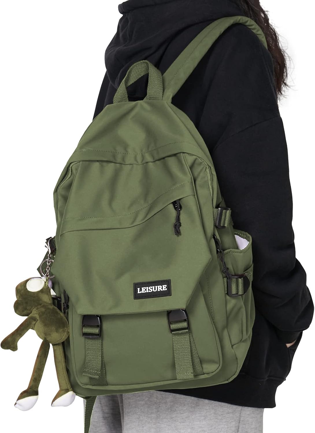 School Backpack — 18-Inch Waterproof for Grade 5, 6, 7 & 8 Students