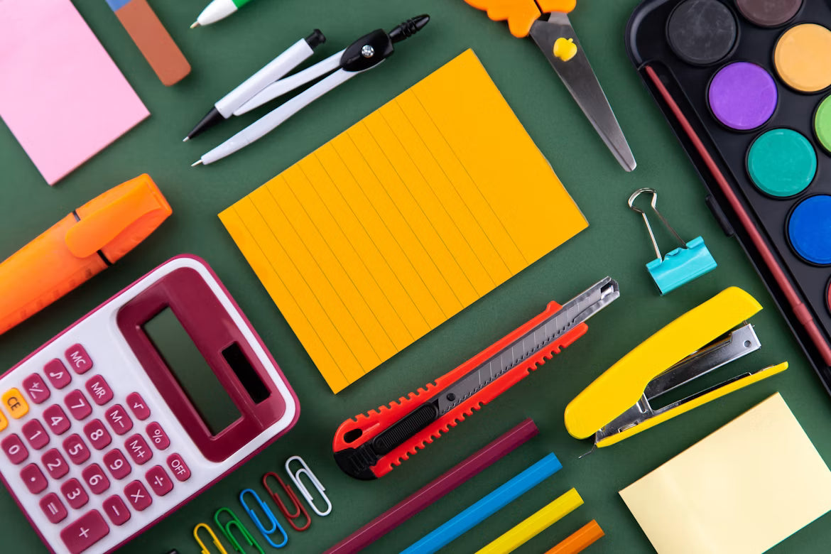 Grade 5-8 Essentials Bundle — 12 School Supplies for Ages 10-13