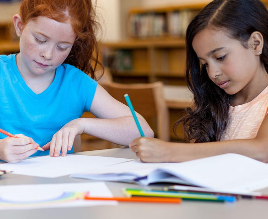 Colored Pencils for Kids — 24 Colors, Pre-Sharpened for School