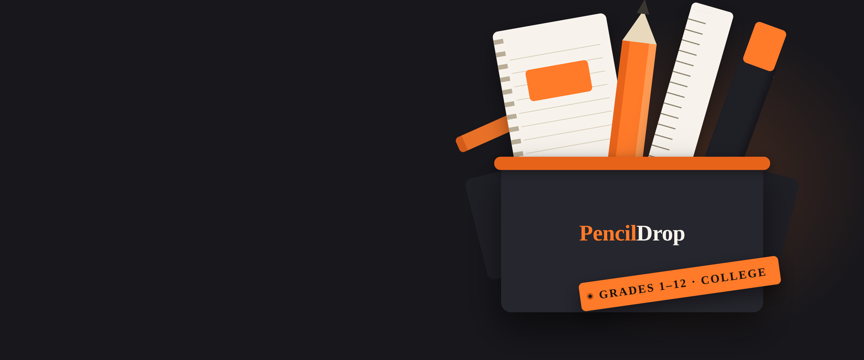 PencilDrop hero